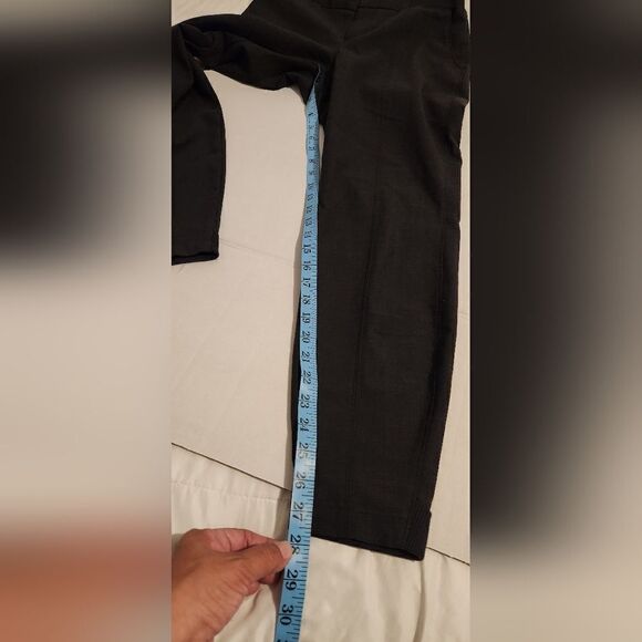 Athleta Work It City Wool Blend Pants Jogger Travel Dark Gray Size 2 - Picture 4 of 15